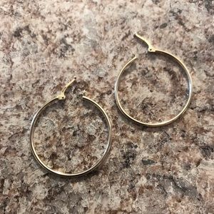 14KG Hoop Earrings